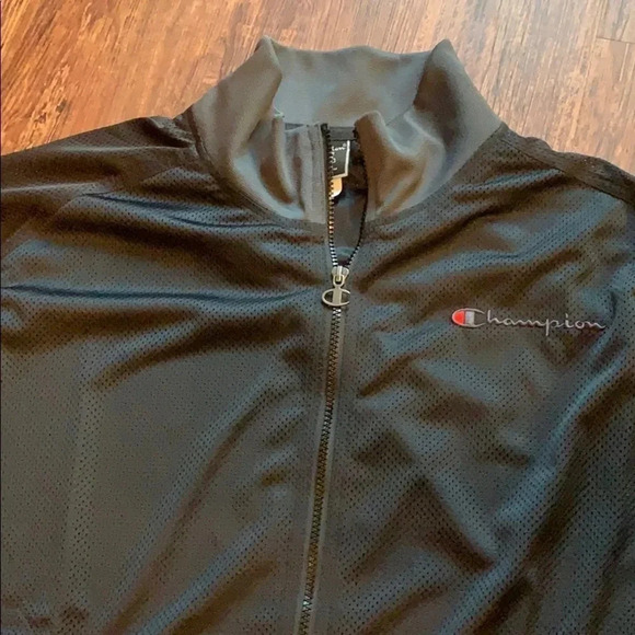 Mens’s Champion Jacket Full Zip Mesh Warm Up Jacket - Picture 6 of 11